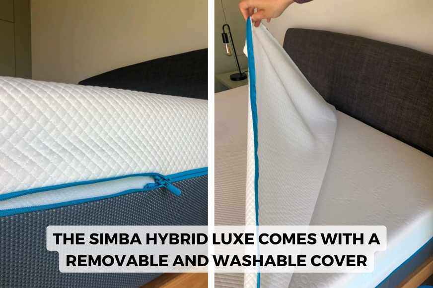 Simba Hybrid Luxe mattress cover